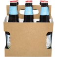 thumbnail image 2 of 150ct 6pk Cardboard Carrier | Kraft with Special Die Cut Cardboard 12oz Bottle Carrier, 2 of 3