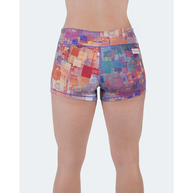 Women's High Waist Yoga Shorts With Side Pockets, Compression Running