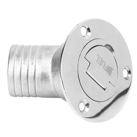 Boat Gas , Stainless Steel Fuel Filler Neck Boat Accessories with Keyless for Marine Yacht