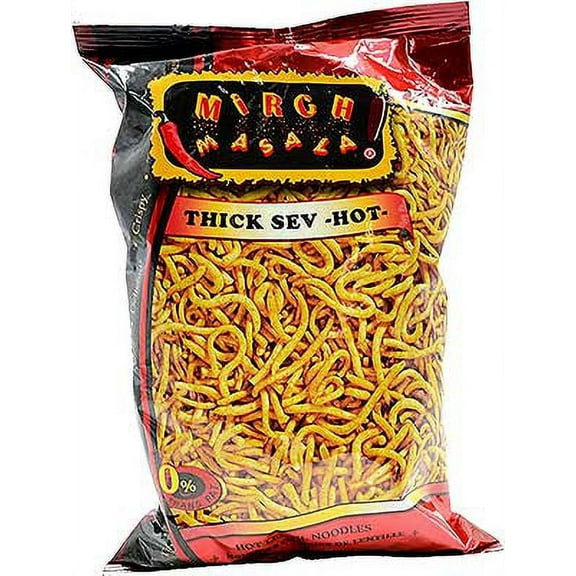 Mirch Masala Thick Sev - Hot 12 oz bag