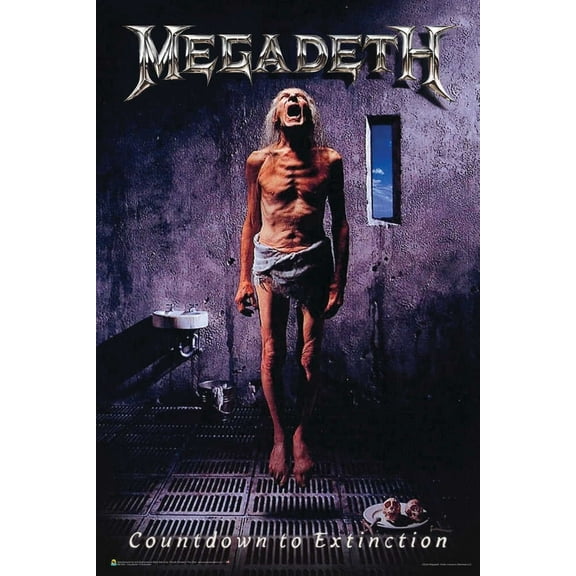 Megadeth - Countdown Officially Licensed Music Poster - 24" x 36"