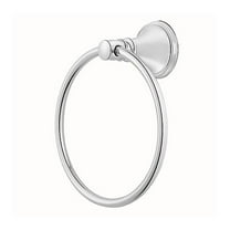 Northcott Towel Ring in Polished Chrome