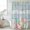 Pink White, variant on Easter Eggs Shower Curtain, Waterproof Shower Curtains for Bathroom, Spring Daisy Eucalyptus Leaves Light Blue Wood Washable Fabric Bathtub Curtain Set Bath Decor with 12 Hooks Long 72"x84"