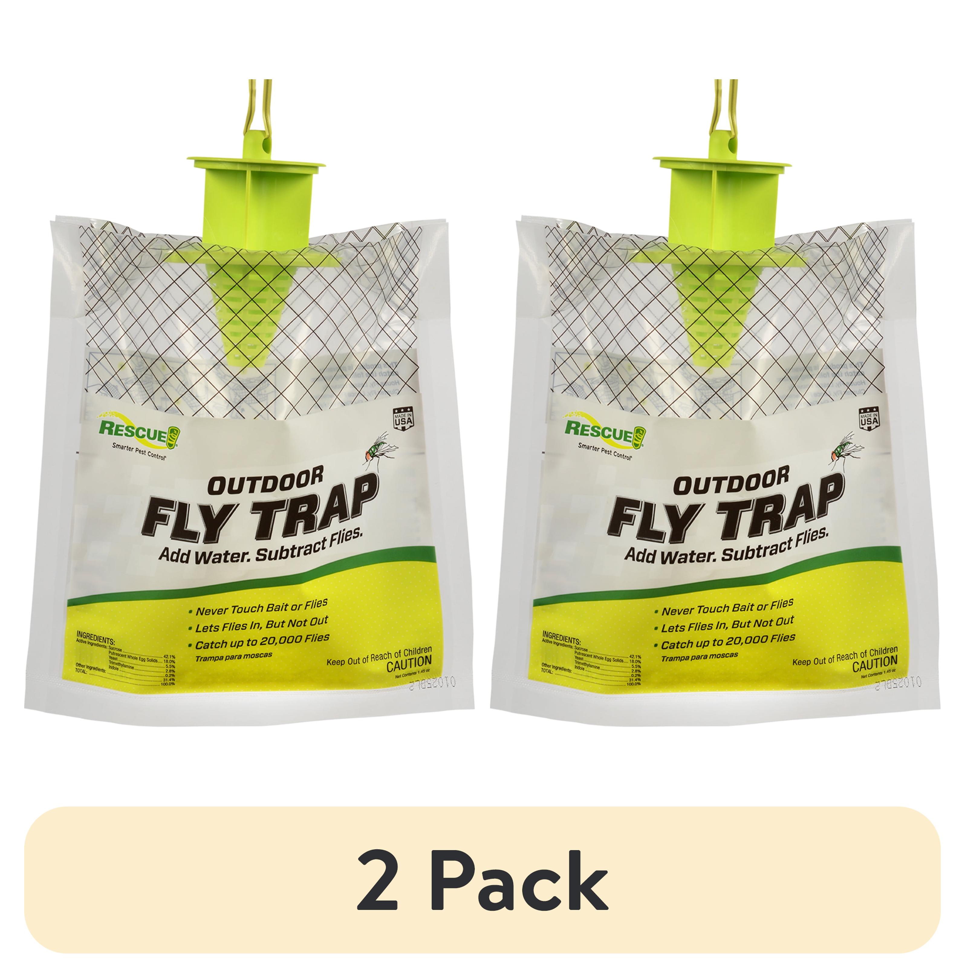 Rescue! Outdoor Disposable Hanging Fly Trap (2-Pack) photo 1
