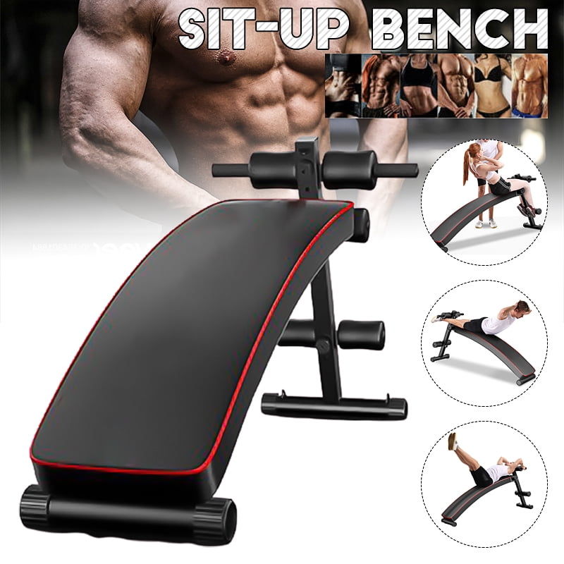 Folding Weight Bench Adjustable Situp Board Workout Slant