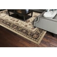 thumbnail image 3 of Concord Global 49325 5 ft. 3 in. x 7 ft. 7 in. Jewel Marash - Ivory, 3 of 3