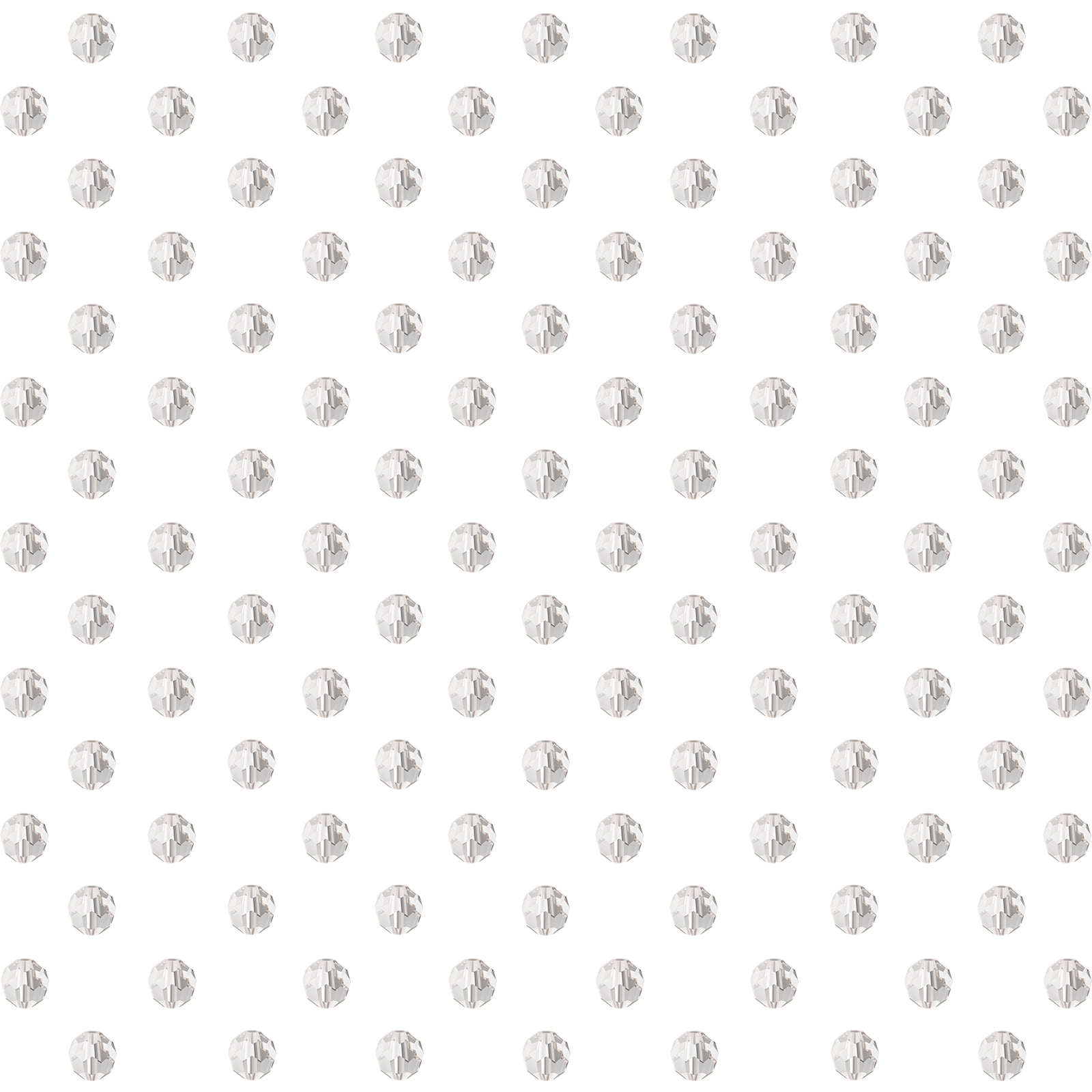 288 Pieces (6mm) Crystal | Preciosa Crystal Glass Faceted Round Loose Beads