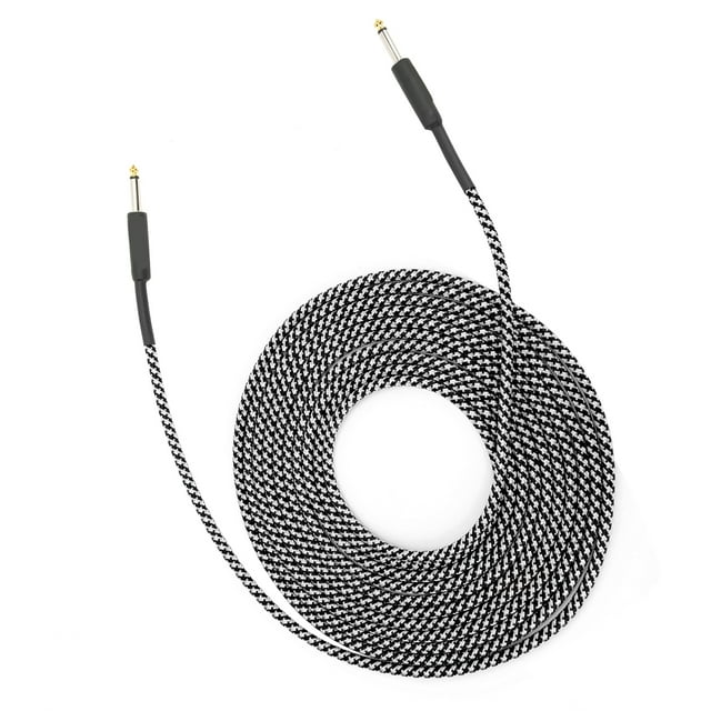 Musical Instrument Cable, 6 Meters Audio Cord High Shielding Copper Core For Guitar Bass Playing Red,Blue,Yellow,Green,White