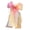 Pink yellow bead, variant on Bows Barrette Hairpin Fashionable Hair Clip Elaborate Rainbow Barrette