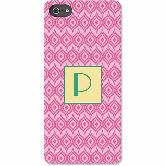 Personalized Pink Ikat iPhone 5 Case
