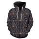 thumbnail image 1 of Sudadera con capucha y cremallera para hombre, con estampados geométricos abstractos, talla grande, estilo urbano, chaquetas con capucha, estilo Harajuku de primavera, 1 of 6