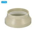 thumbnail image 3 of Conector reductor de conducto Uxcell de 8" a 6" tubo de ventilación adaptador beige 2 paquetes, 3 of 5