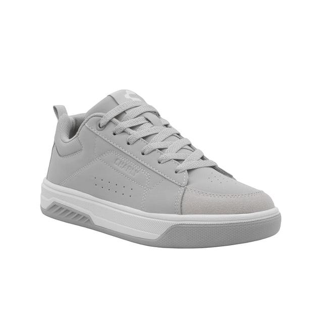 Tenis Para Caballero Casual Charly® Urbano Super Cómodos gris 24.5