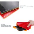 thumbnail image 3 of Pong Paddle, Rubber With Sponge Table Tennis Racket Rubber Replacement For Adults Children Beginner Training, 3 of 8