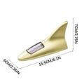 thumbnail image 2 of Fiudx Luces Solares para Coche, Luz Led Antena de Alto Brillo, Luz de Techo Metálico Duradera, Seguridad para Conducción Nocturna, Entusiastas de La Modificación de Coches, Carga Solar Automática, 2 of 2