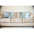 thumbnail image 2 of Betsy Drake Interiors Anna Maria Island, FL Nautical Map Noncorded Indoor/Outdoor Pillow 12x12, 2 of 2