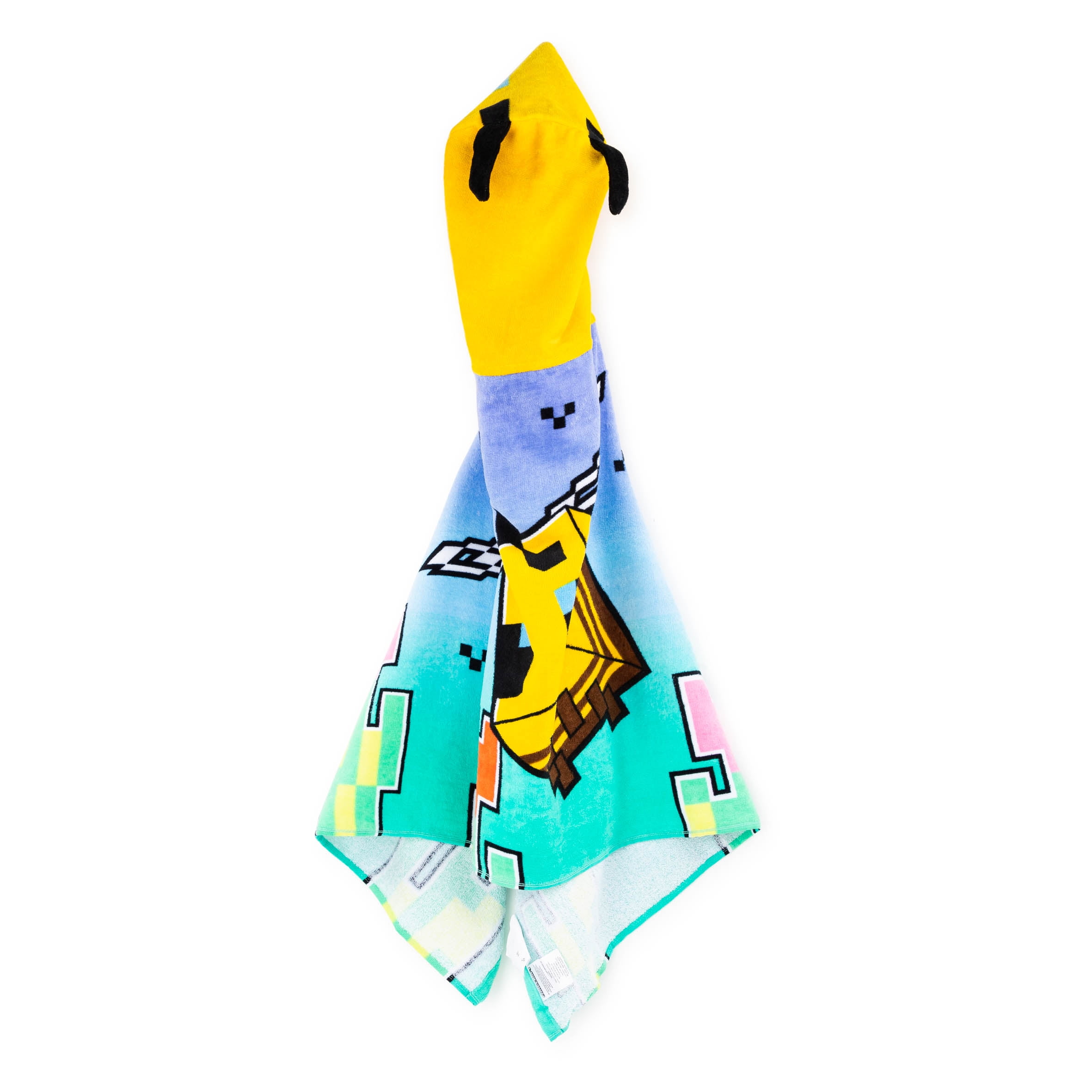 Minecraft Kids Cotton Hooded Towel