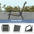 thumbnail image 2 of Gymax 5PCS Rattan Dining Set Outdoor Table & Chairs Set for 4 Woven Wicker Patio, 2 of 4