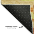 thumbnail image 7 of Dalyn Rugs Premium Machine Washable Mayfield AMF766 Orange 5' x 7'6" Rug, 7 of 7