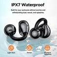 thumbnail image 7 of VEATOOL Clip on Earbuds,Open Ear Headphones Wireless Bluetooth 5.4 Sports Earphones with ENC Clear Call,50H Playtime, IPX7 Water Resistant,Comfortable for Small Ears & Glasses Wearers,Workouts, 7 of 7