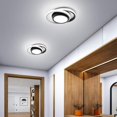 thumbnail image 3 of Adorno de lámpara de tejado moderno, luces LED de atenuación acrílica, lámpara brillante, lámpara de pared para galería, sala de , Ronda Colco Luces de techo, 3 of 8