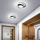 thumbnail image 4 of Lámpara de pared con atenuación de adorno de luz colgante para escalera, sala de estar, cocina Ronda Sunnimix Luces de techo, 4 of 8
