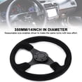 thumbnail image 4 of Steering Wheel Modification, Aluminum Frame Anti Fading Better Grip Racing Steering Wheel  For Automobile, 4 of 8