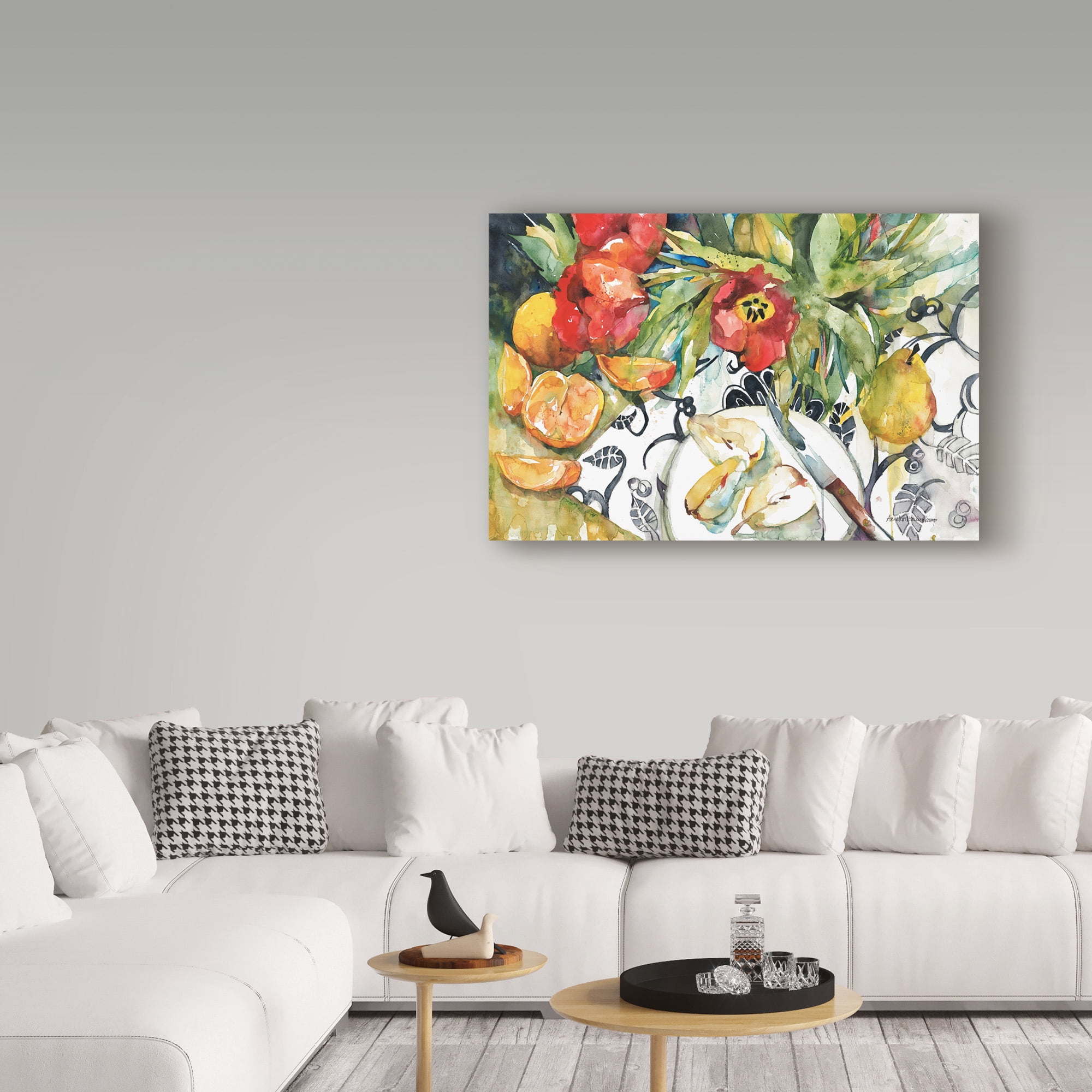 Trademark Fine Art 'Slice of Life' Canvas Art by Annelein Beukenkamp