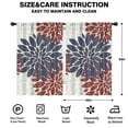 thumbnail image 2 of Blackout Kids Curtains,Boho Bohemia Pioneer Flower Art Childrens Insulated Curtains Set Of 2,Bedroom Essentials,Toddler Room Decor 42"x63"(106x160cm), 2 of 4