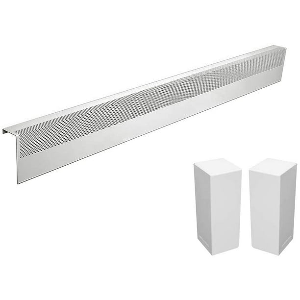 Baseboarders Basic Series Galvanized Steel Easy SlipOn Baseboard