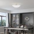 thumbnail image 6 of Livex Newburgh Ceiling Mount in Brushed Nickel, 6 of 14