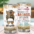 thumbnail image 2 of Nurse Tumbler 20Oz Nursing Stainless Steel Insulated Cup Travel Mug Nurses Week Gifts for Women on Christmas Birthday Graduation, 2 of 6