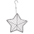 thumbnail image 1 of 1 maceta colgante con forma de estrella para suculentas, de hierro, para pared, decoración del hogar., 1 of 8