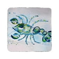 thumbnail image 1 of Betsy Drake CT1140 Blue Crayfish Coaster - Set of 4, 1 of 1