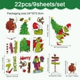 thumbnail image 2 of Merry Christmas Wall Decals Stickers, Xmas Theme 2026 New Year Home Decorative Stickers For Living Room, Bedroom And Kitchen Decorations, 2 of 4