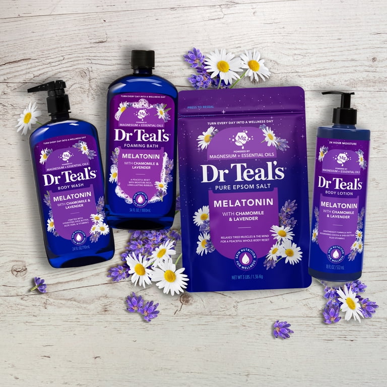 Dr Teal's Sleep Body Lotion with Melatonin, Lavender and Chamomile