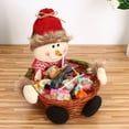 thumbnail image 2 of Hinati Offre à Durée Limitée Panier de Rangement Mignon pour Bonbons de Noël pour Décoration de Cour Intérieure Extérieure Décoration de Noël pour Fête de Noël Décoration de Maison, 2 of 8