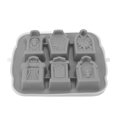thumbnail image 4 of Bandeja de Cubitos de Hielo, Ice Cube Silicone Cake Candy Chocolate Ice Cube Maker Bandeja Suministros para Fiestas para Halloween(Gris), 4 of 14