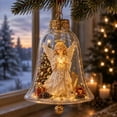 thumbnail image 3 of Glowing Christmas Story Ornament Bell Warm Light & Shatterproof for Christmas Tree Window Mantel Shelf Doorway Party Christmas Decoration by MPOISVA, 3 of 8