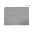 thumbnail image 2 of HAMPPLIES laminate floor protective mat Office Chair Mat Grey Wear-resistant Non-skid for Home Office 1Set, 2 of 7