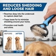 thumbnail image 5 of Dual-Sided Pet Grooming Comb for Dogs & Cats, Deshedding and Dematting Brush for Tangles, Knots & Loose Fur, 5 of 6