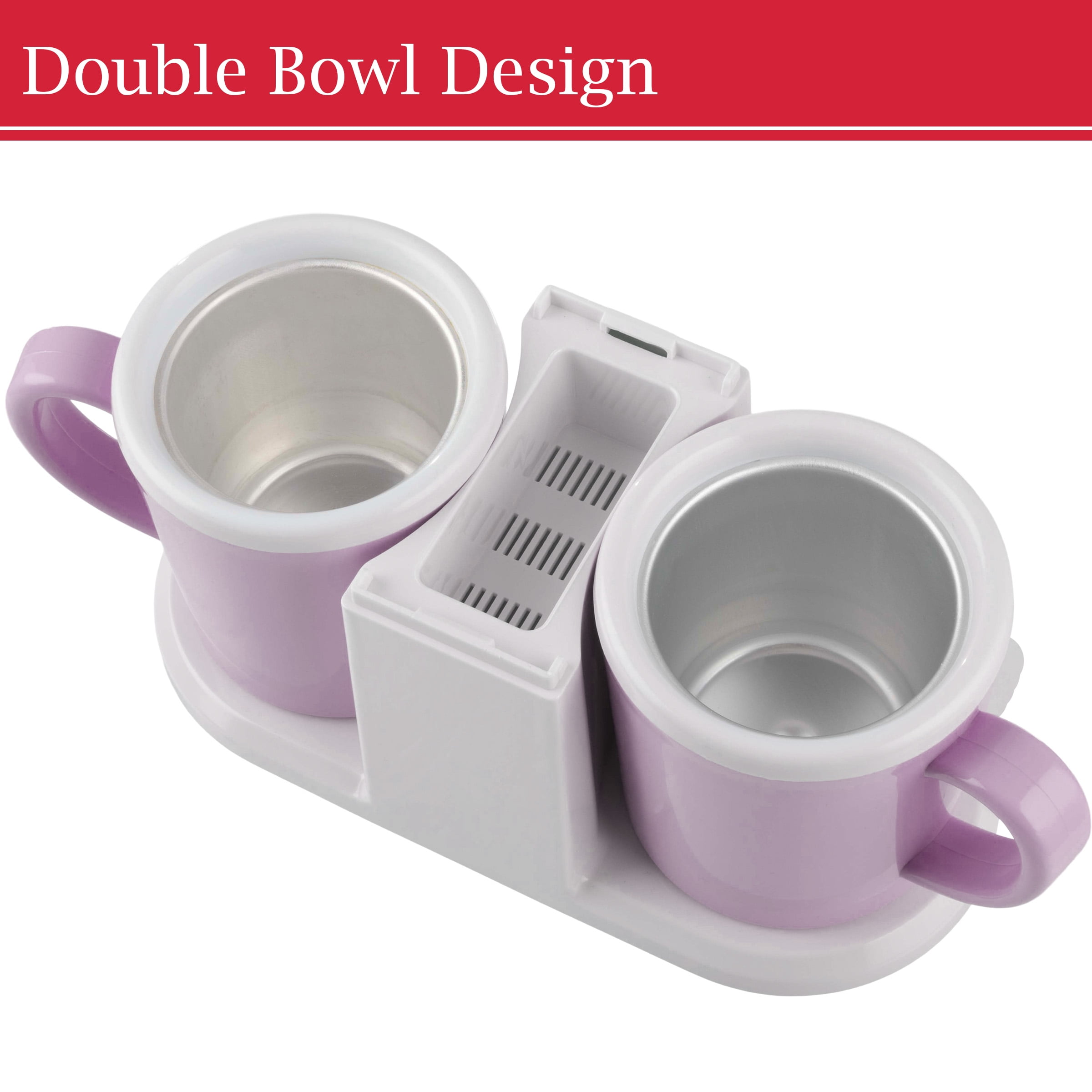 Classic Cuisine 1QT Ice Cream Maker for Sorbet, Gelato, and Frozen Yogurt