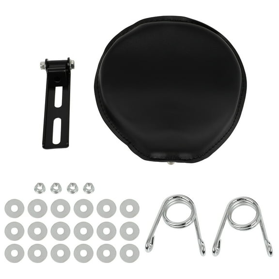 ECCPP Leather Motorcycle Solo Seat Springs Mounting Bracket Kit Compatible for For Harley-Davidson Heritage Softail 2007-2013