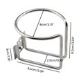 thumbnail image 3 of 2Pcs Stainless Steel Boats Cup Drink Holder Drinks Holders For Marine Yacht Truck Car Trailer Hardware, 3 of 6