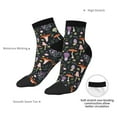 thumbnail image 6 of Pofeuu Mushrooms Print 30cm Socks, Adult Running Hiking Socks for Youth and Adult, 6 of 7