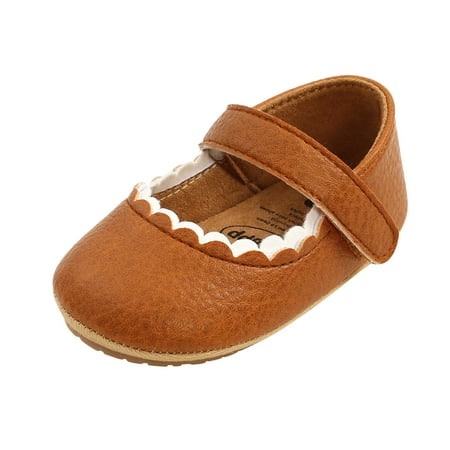 

nsendm Male Shoes History Month Shoes Walking Baby Soft Girls Shoes& Boys Non-Slip Flat Baby Shoes Size 6 Shoes Toddler Coffee 0 Months