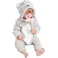 thumbnail image 2 of Disfraz de animal bebé unisex Invierno Otoño Pelele con capucha de franela Mono de cosplay Xemadio LRWJ145-30, 2 of 5