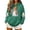 Army Green, variant on Turilly Seasonal Gift Women's Halloween Themed Graphic Hoodie Long Sleeve Drawstring Pullover Top with Kangaroo Pocket for Festive Events