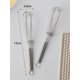 thumbnail image 2 of 1pc Stainless Steel Multifunction Whisk, 13cm Mini Simple Egg Beater, For Home, 2 of 5