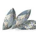 thumbnail image 2 of Amrita Sen Blown And Closed Pillow With Orange Finish CAPL334FSDS-BL-16x16, 2 of 4